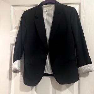 Hawthorn Navy Blue Lined Blazer size 4 A8